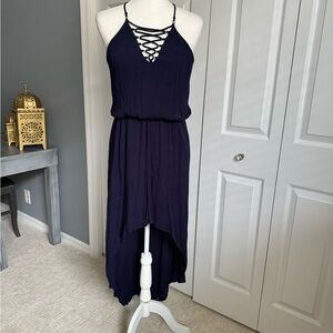 BISOU BISOU | Women’s Dress | Size 2 | Navy blue